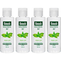 Emek Gliserinli Yeşil Çay Kolonya 4x1220 ml