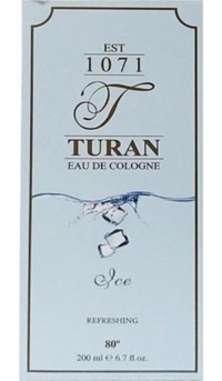 Turan 80 Derece Ice Kolonya 200 ml