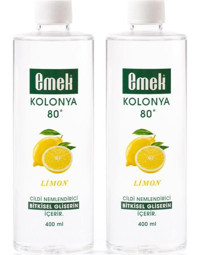 Emek Gliserinli Limon Kolonya 2x400 ml