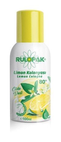Rulopak Aerosol Limon Kolonya 100 ml