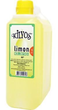 Kilyos 80 Derece Limon Kolonya 1 lt