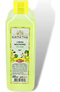 Kamatna 80 Derece Limon Kolonya 1 lt