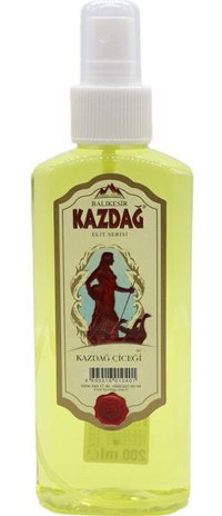 Kazdağ 60 Derece Kazdağ Çiçeği Sprey Kolonya 200 ml