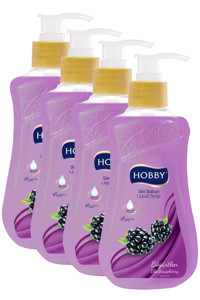 Hobby Böğürtlen Sıvı Sabun 4'lü 400 ml