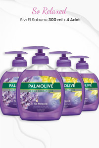 Palmolive So Relaxed Lavanta Nemlendiricili Sıvı Sabun 4'lü 1.2 lt