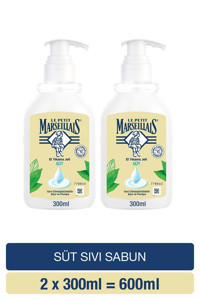 Le Petit Marseillais Süt Köpük Sıvı Sabun 2'li 300 ml