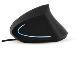 Osaladı RGB Ergonomik Dikey Makrolu Kablolu Siyah Optik Gaming Mouse