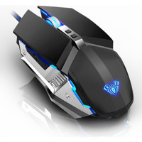 Jingyi Pro RGB Makrolu Kablolu Siyah Optik Gaming Mouse