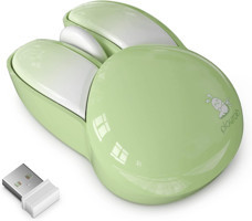 Coverzone Zelotes C-12 Sessiz Kablosuz Yeşil Optik Mouse