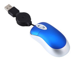 Fiauli Kablolu Mavi Optik Mouse