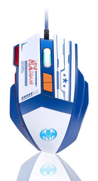 Pepisky RGB Makrolu Kablolu Beyaz Optik Gaming Mouse
