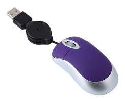 Fiauli Kablolu Mor Optik Mouse