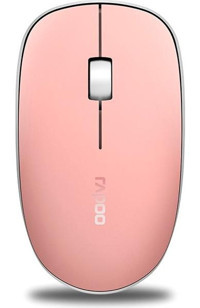 Rapoo M200G Sessiz Kablosuz Pembe Optik Mouse