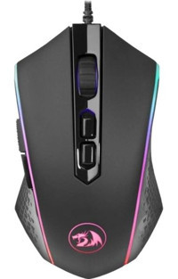 Redragon Memeanlion RGB Makrolu Kablolu Siyah Optik Gaming Mouse