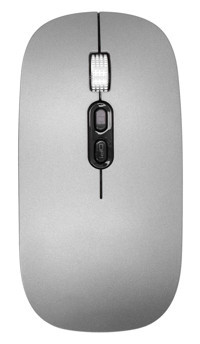 Topiky Ergonomik Makrolu Kablosuz Gri Optik Mouse