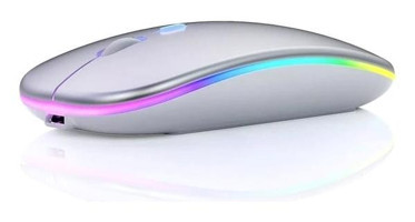 Concord RGB Kablosuz Gri Optik Mouse