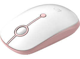 Tezmax Mac Uyumlu Kablosuz Beyaz Optik Mouse