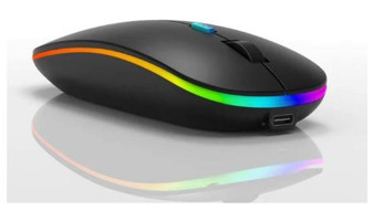 Concord RGB Kablosuz Siyah Optik Mouse