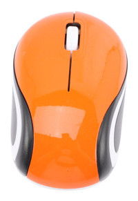 Hemobllo Sessiz Kablosuz Turuncu Optik Mouse
