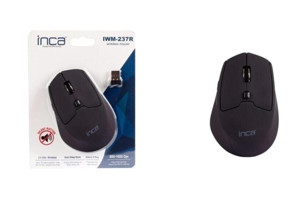 Inca Iwm-237r Sessiz Makrolu Kablosuz Siyah Optik Mouse
