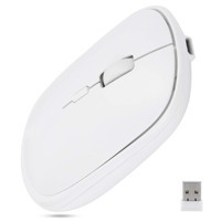 Topiky Sessiz Ergonomik Kablosuz Beyaz Optik Mouse