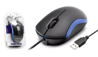 Hadron HDx3255 Kablolu Mavi - Siyah Optik Mouse