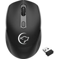 Jingyi G839 RGB Ergonomik Kablosuz Siyah Optik Mouse