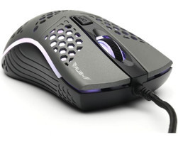 Rush M8S 8 RGB Kablolu Gri Optik Mouse