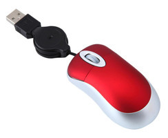 Jojofuny Sessiz Kablolu - Kablosuz Kırmızı Optik Mouse