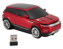 Bewinner Jeep Araba Görünümlü Kablosuz Kırmızı Optik Mouse