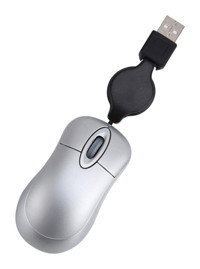 Partykindom Sessiz Kablolu - Kablosuz Gri Optik Mouse