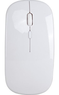 Hxsj Sessiz Kablosuz Beyaz Optik Mouse