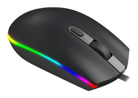 Broleo RGB Kablolu Siyah Optik Gaming Mouse