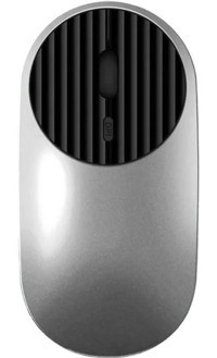 Alfa Mec Sessiz Kablosuz Gri-Siyah Optik Mouse