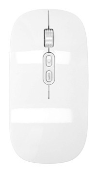 Elprico Makrolu Kablosuz Beyaz Optik Mouse