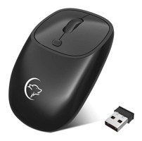 Mistaha G850 RGB Ergonomik Kablosuz Siyah Optik Mouse