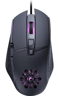 Huahai T90 RGB Makrolu Kablolu Siyah Optik Gaming Mouse