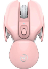 Sanlindou Tablet Uyumlu Makrolu Kablosuz Pembe Optik Mouse