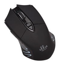 Mistaha MO103 Ergonomik Makrolu Kablosuz Siyah Optik Mouse