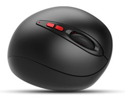 Huahai T33 Ergonomik Dikey Kablosuz Siyah Optik Mouse