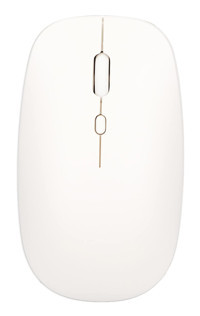 Goshyda Sessiz Kablosuz Beyaz Optik Mouse