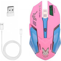Jingyi Ergonomik Kablolu Pembe Optik Gaming Mouse