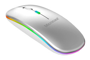 Microcase AL2767 RGB Kablosuz Gri Optik Mouse