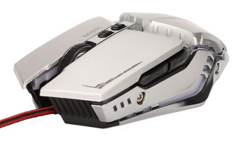 Sxhlseller RGB Ergonomik Makrolu Kablolu Gri Optik Gaming Mouse