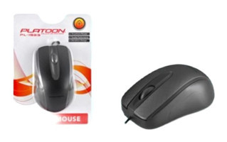 Platoon PL-1119 Kablolu Siyah Optik Mouse