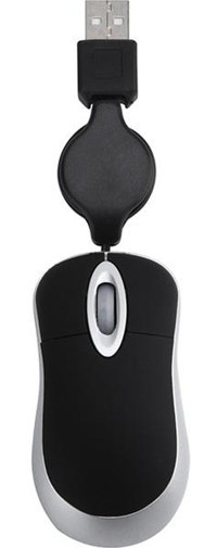 Decisive Kompakt Kablolu Siyah Optik Mouse