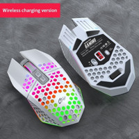 Huahai X801 RGB Kablolu Beyaz Optik Gaming Mouse