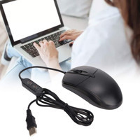 Ccylez Ergonomik Kablolu Siyah Optik Mouse