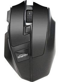 Huahai Ginwfeiy W2 RGB Ergonomik Makrolu Kablosuz Siyah Optik Gaming Mouse