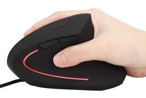 Vbestlife RGB Ergonomik Dikey Makrolu Kablolu Siyah Optik Gaming Mouse